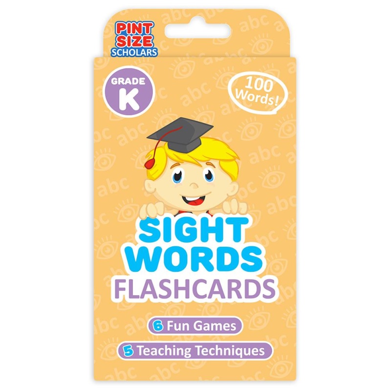 Sight Words Flashcards Kindergarten