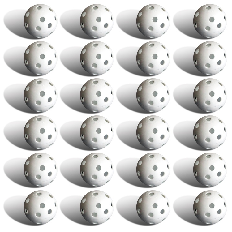 Golf Size Wiffle Balls - Pack Of 24