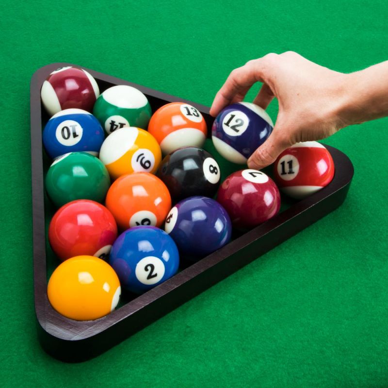 Precision Engineered Billiard Balls Full Set Of 16 Balls