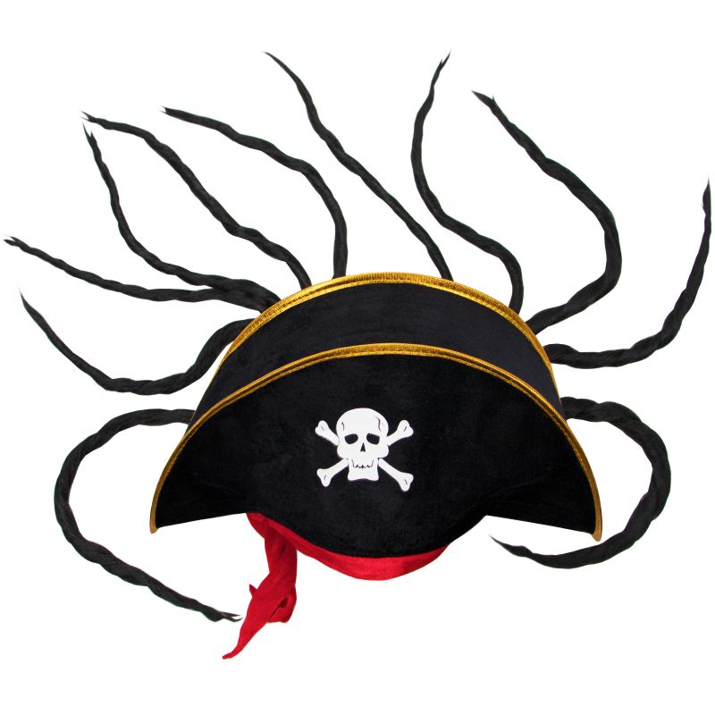 Pirate Hat With Dreadlocks