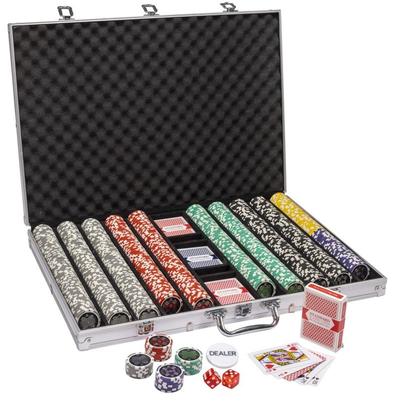 1,000 Ct - Pre-Packaged - Ace Casino 14 Gram - Aluminum