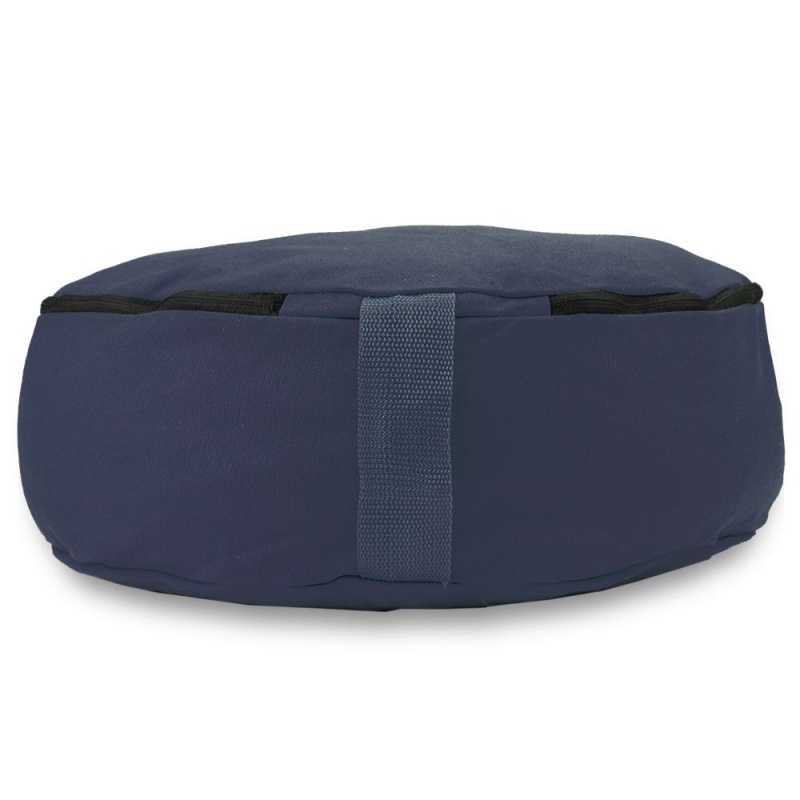 Blue 15" Round Zafu Meditation Cushion
