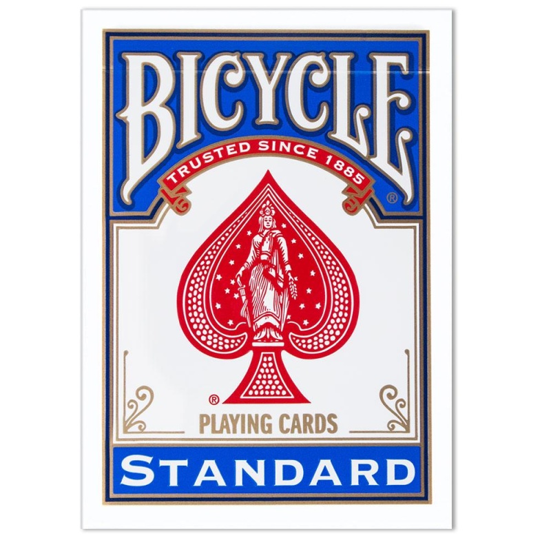 Bicycle Standard Index - 12 Decks, Red/Blue