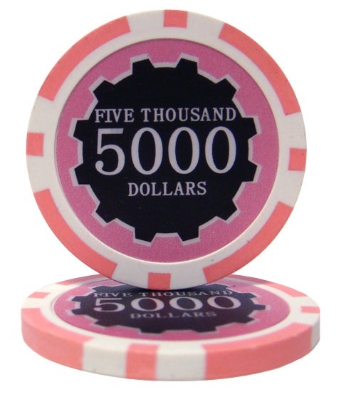 Eclipse 14 Gram Poker Chips - $5,000 (25 Pack)