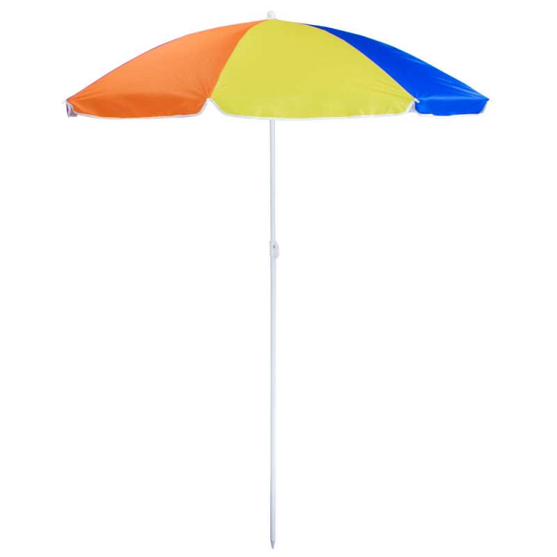 Rainbow Beach Umbrella, 8-Foot