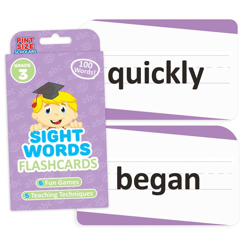6th grade sight word flash card