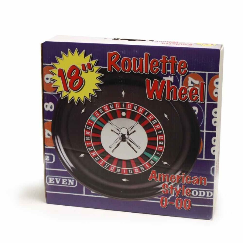 18" Premium Bakelite Roulette Wheel With 2 Roulette Balls