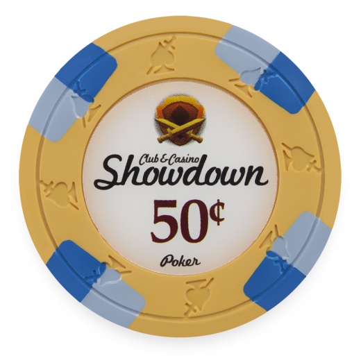 Clay Showdown 13.5 Gram Poker Chips (25 Pack)