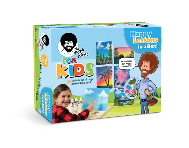 Bob Ross For Kids™ Happy Lessons In A Box