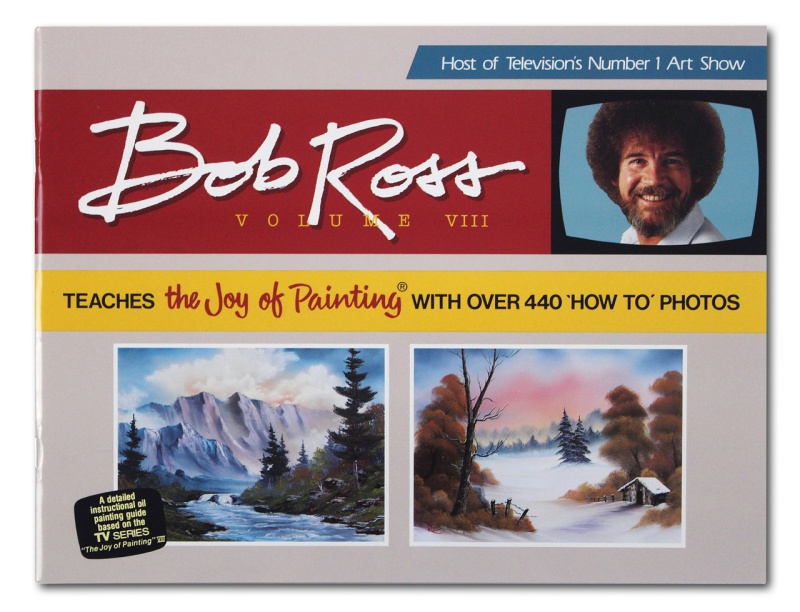 Bob Ross Joy Of Painting Book - Series 08