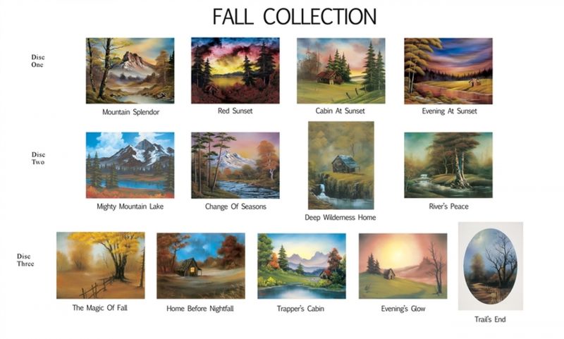 Bob Ross Four Seasons: Fall Dvd