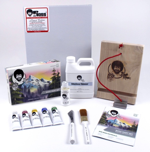 Bob Ross Basic Paint Set With Extras