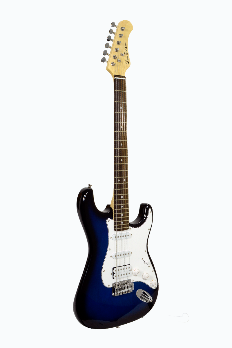 Glen Burton Solid Body S-Type Electric Guitar