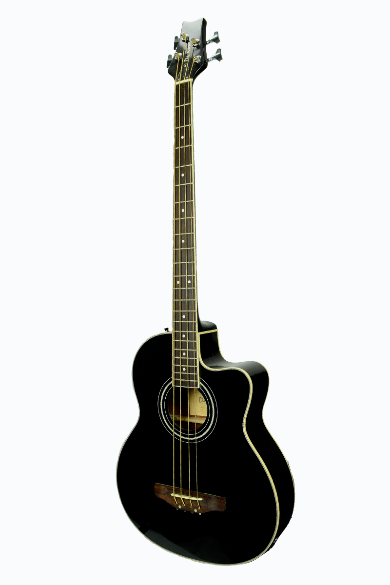 De Rosa 4 String Cutaway Acoustic-Electric Bass Guitar