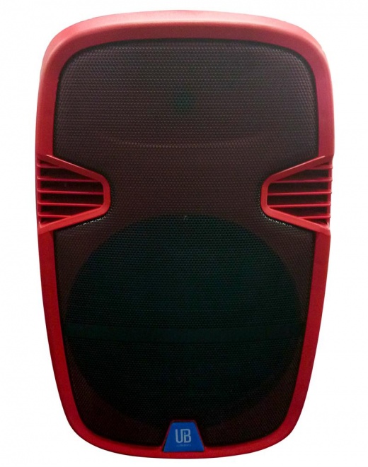 15" Portable Bluetooth DJ Speaker with Stand