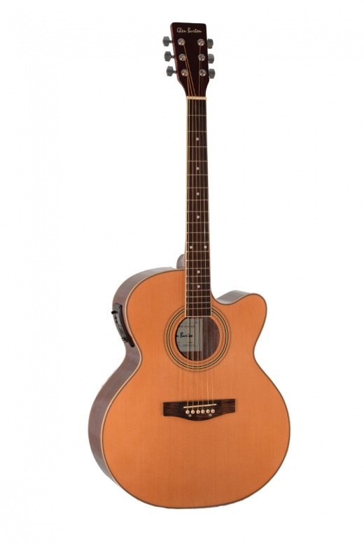 Glen Burton Jumbo Acoustic Electric Cutaway Guitar