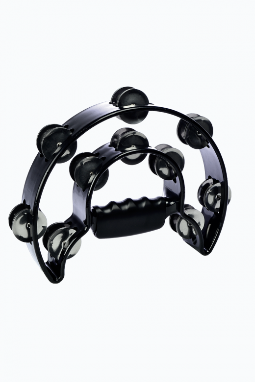 Alice Half-Moon Durable Plastic Tambourine