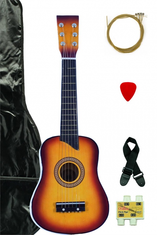 Kids 25 Toy Guitar Yellow