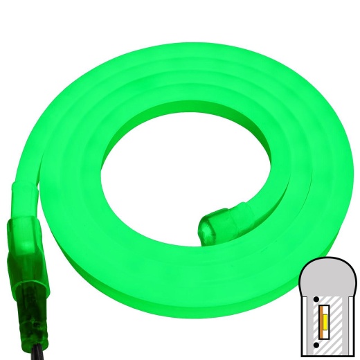 Green Smd Led Neon Strip Light - 120 Volt