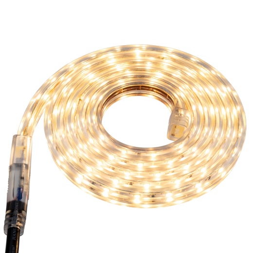 Warm White LED Strip Light - 120 Volt - SMD 3528