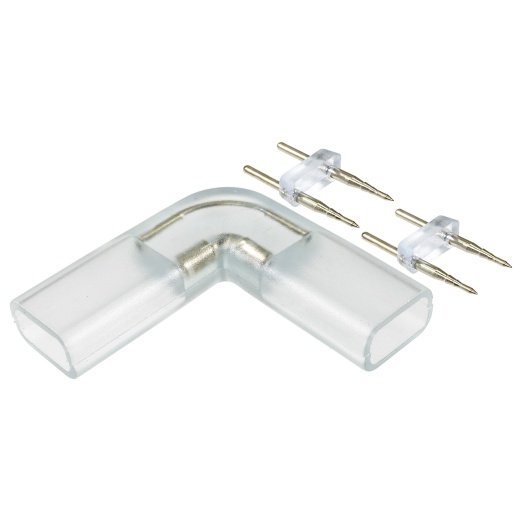 120 Volt Led Strip Light L Connector (Smd-5050)