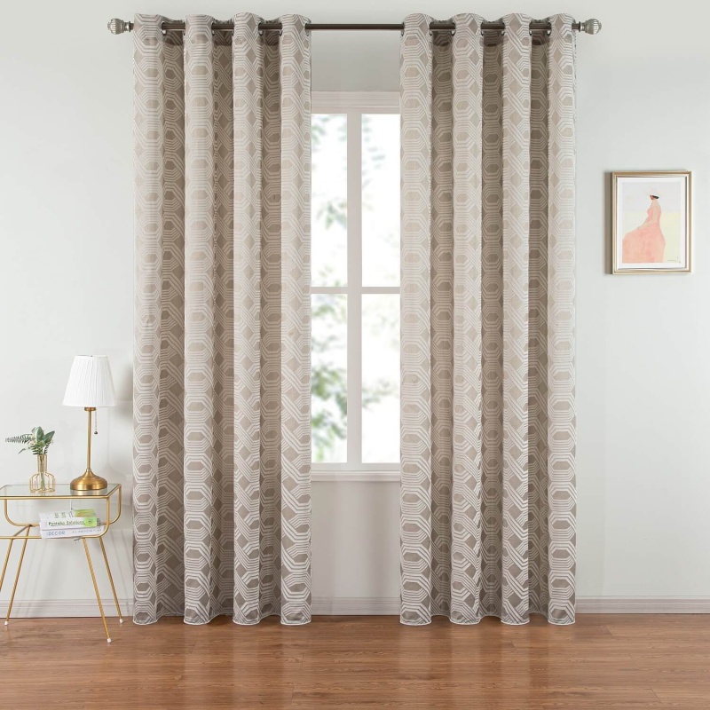 Curtain Panel Semi-Blackout Drapes Dolce Mela Apollo