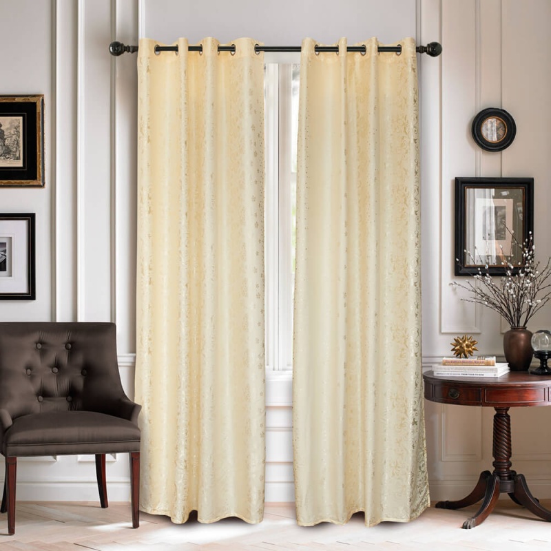 Dolce Mela Semi-Blackout Curtain Panel