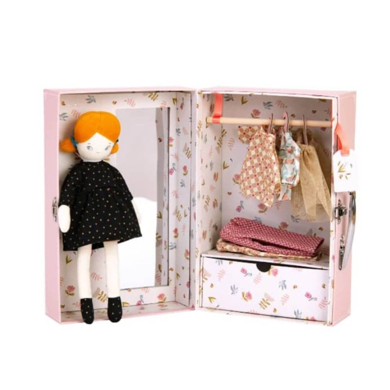 Dress-Up Doll & Wardrobe - Blanche