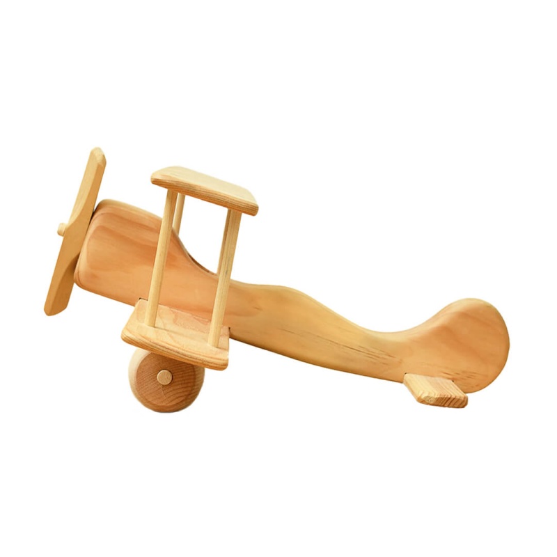 Wooden Toy Airplane - Handcrafted in the USA for Endless Fun