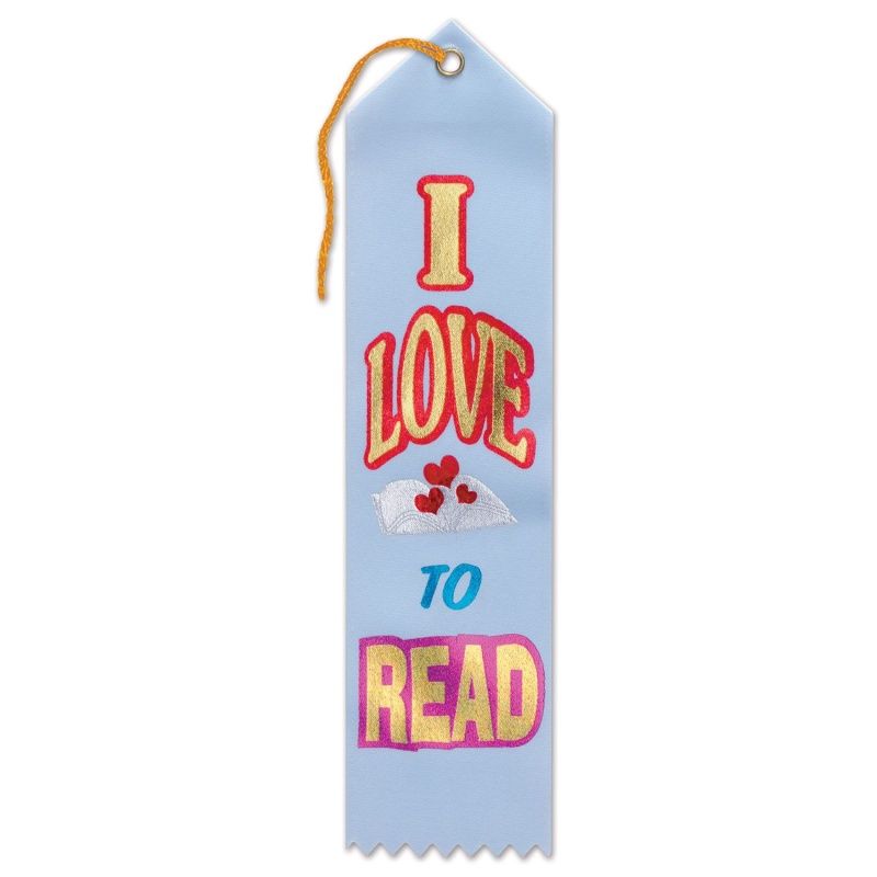 Reading Ribbon Buy I Love To Read Award Ribbon Online - Celebrate the Joy of Reading
