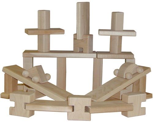 30 Piece Little Builder Whimsie Block Set