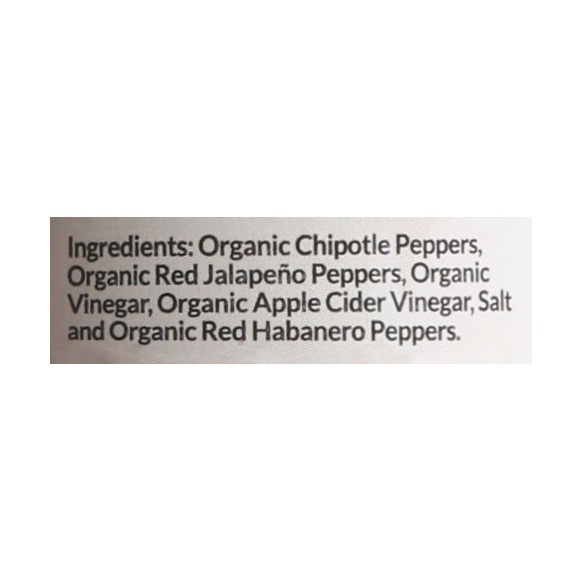 O`Brothers Hot Sauce Chipotle Habanero Pepper Sauce (12X5 Oz)