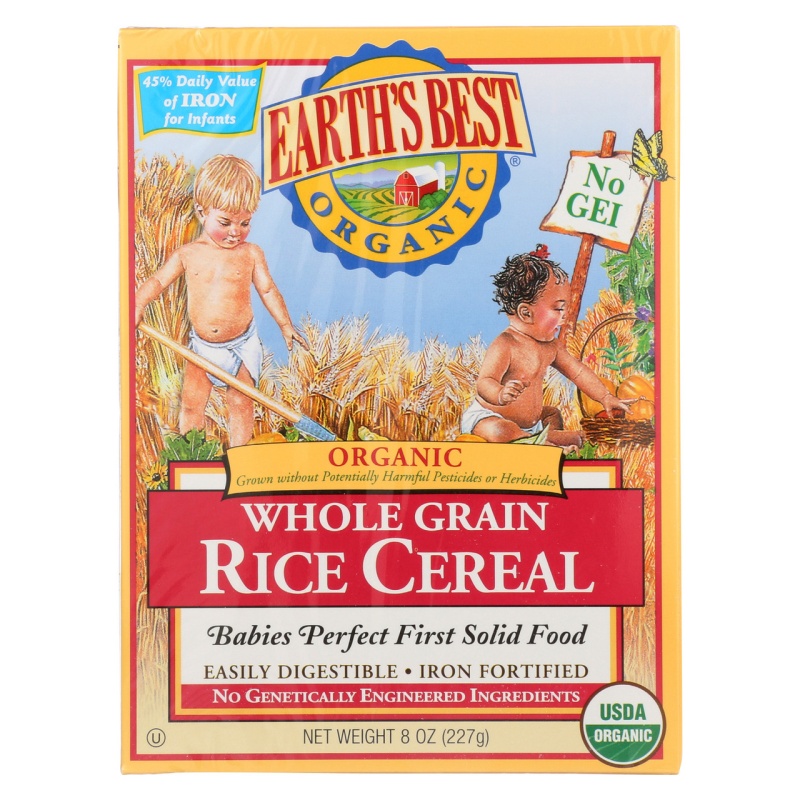 Earth's Best Whole Grain Rice Cereal (12X8 Oz)
