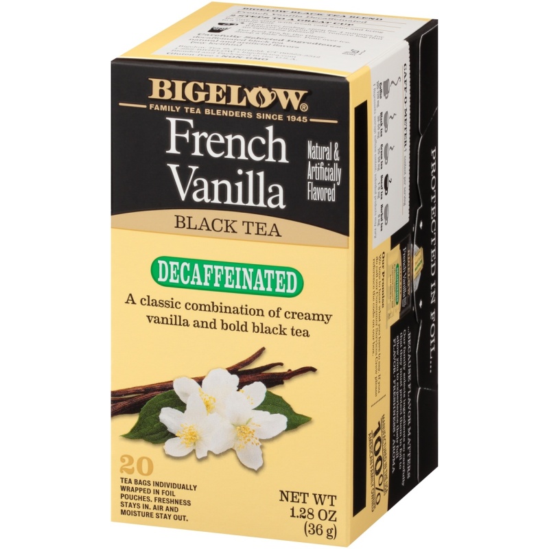 Bigelow Decaffeinated French Vanilla Tea (6X20 Bag )