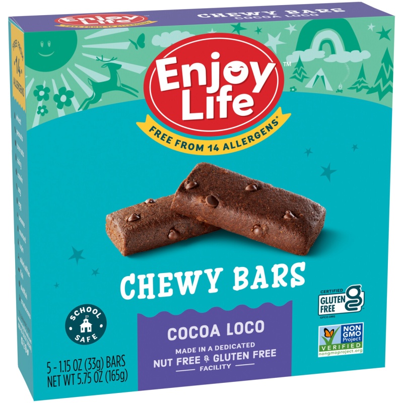 Enjoy Life Foods Coco Loco Snack Bar Gluten Free (6X5 Oz)