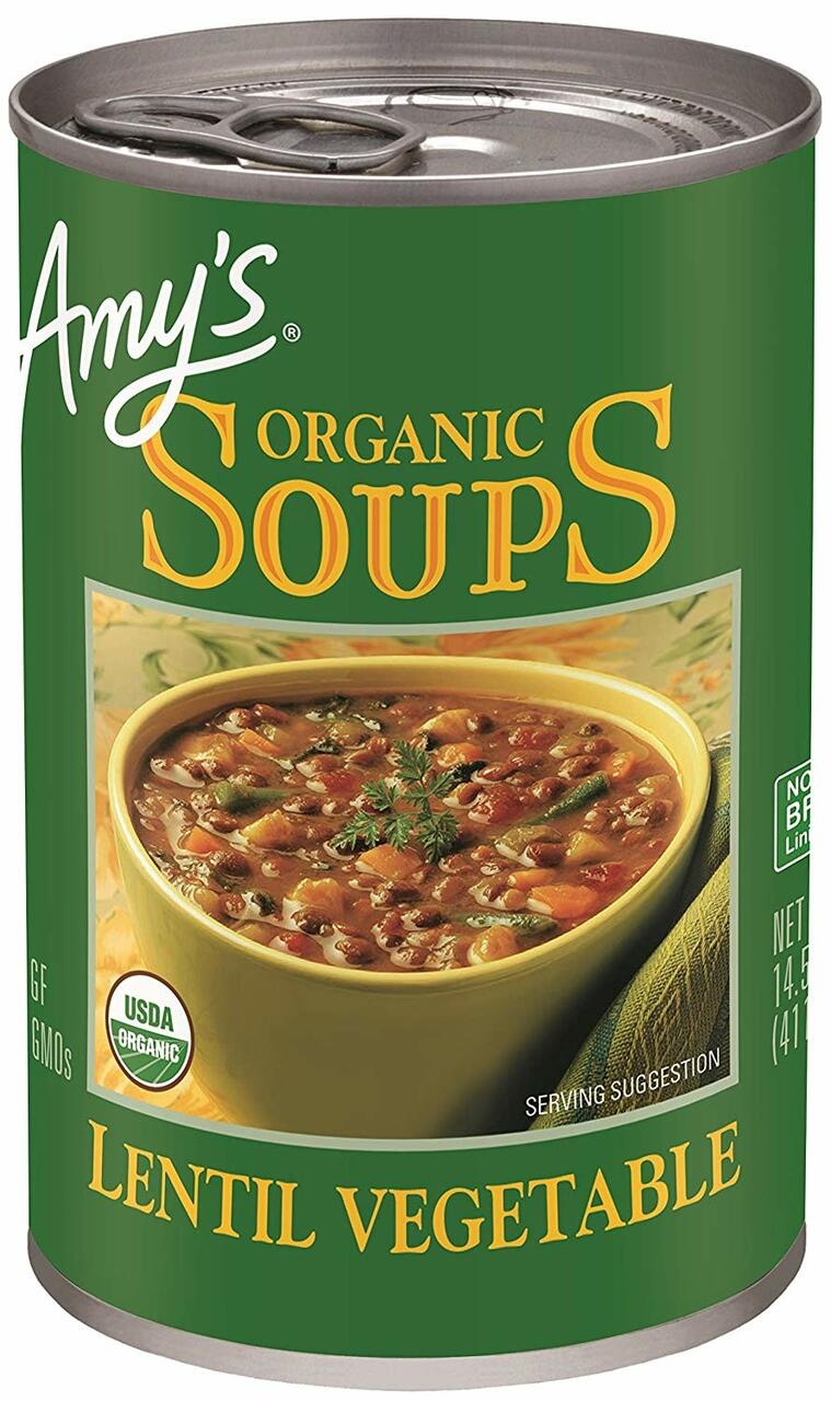 Amy's Kitchen Lentil Vegetable Soup (12X14.5 Oz)