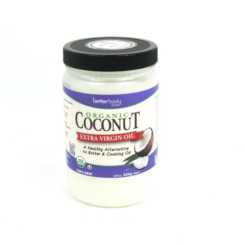 Better Body Foods Coconut Oil, Extra Virgin (6X28 Oz)
