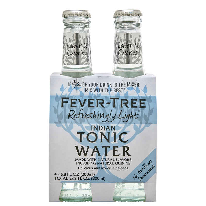 FeverTree Naturally Light Tonic Water (6X4 Pack)