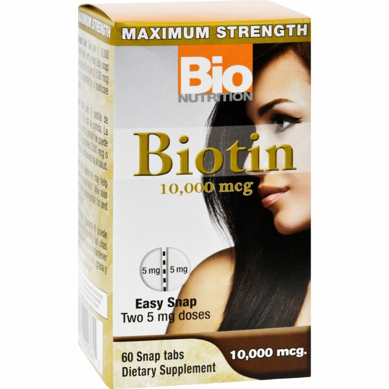 Bio Nutrition Biotin 10000 Mcg 60 Tablets