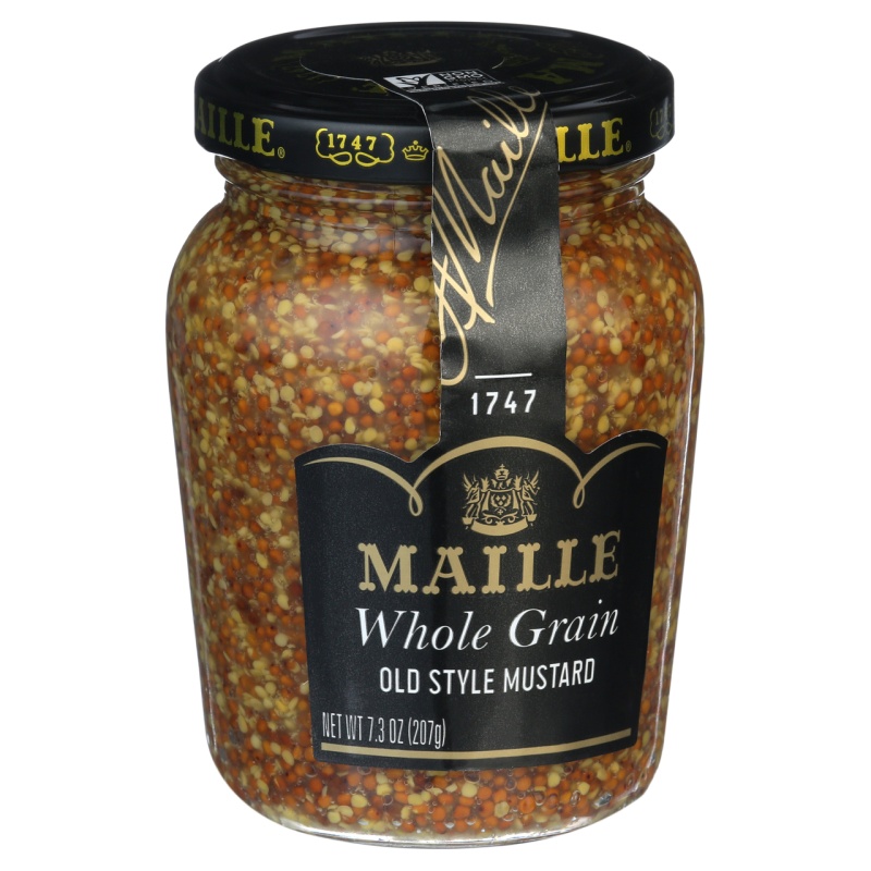 Maille Mustard Old Style Whole Grain Dijon (6X7.3 Oz)