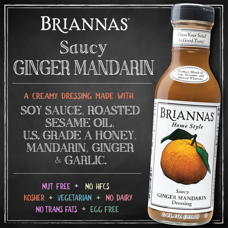 Brianna's Saucy Ginger Mandarin (6X12oz)