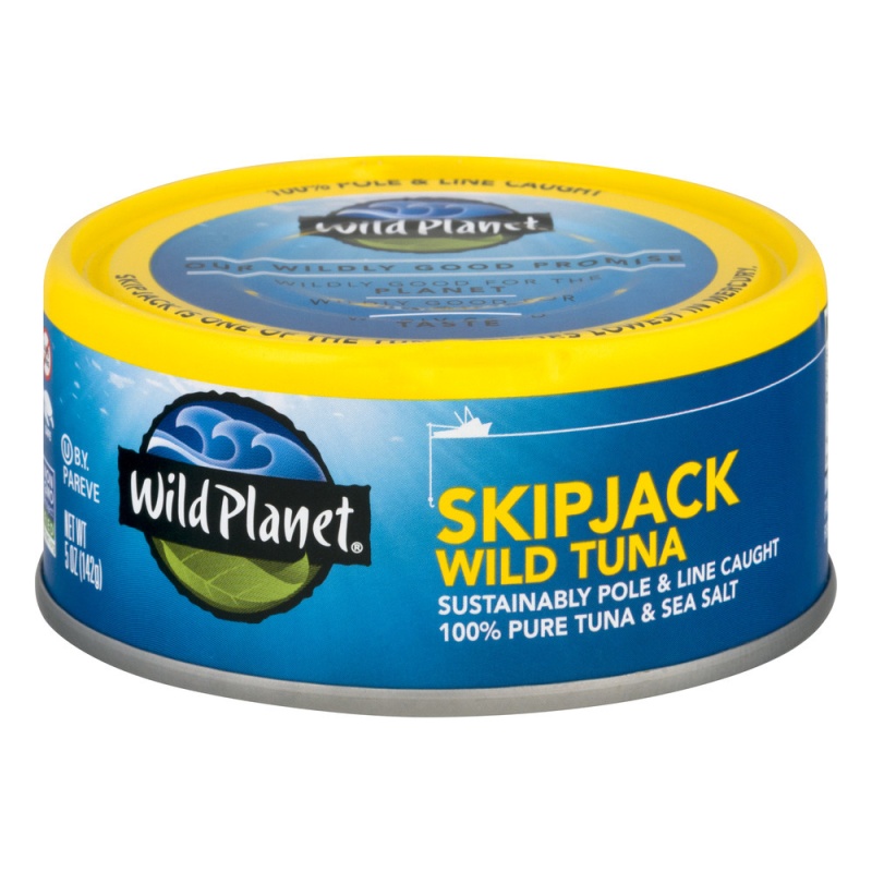 Wild Skipjack Light Tuna Low Mercury (12X5 Oz)