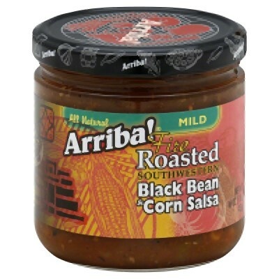 Arriba! Fire Roasted Southwestern Black Bean & Corn Salsa (6X16oz)