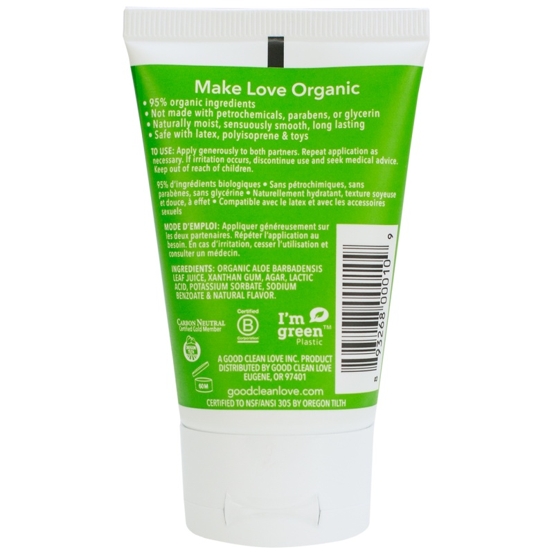 Good Clean Love Personal Lubricant Organic Almost Naked (1X1.5 Fl Oz)