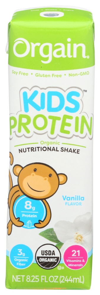 Orgain USDA Organic Kids Nutritional Protein Shake, Fruity Cereal