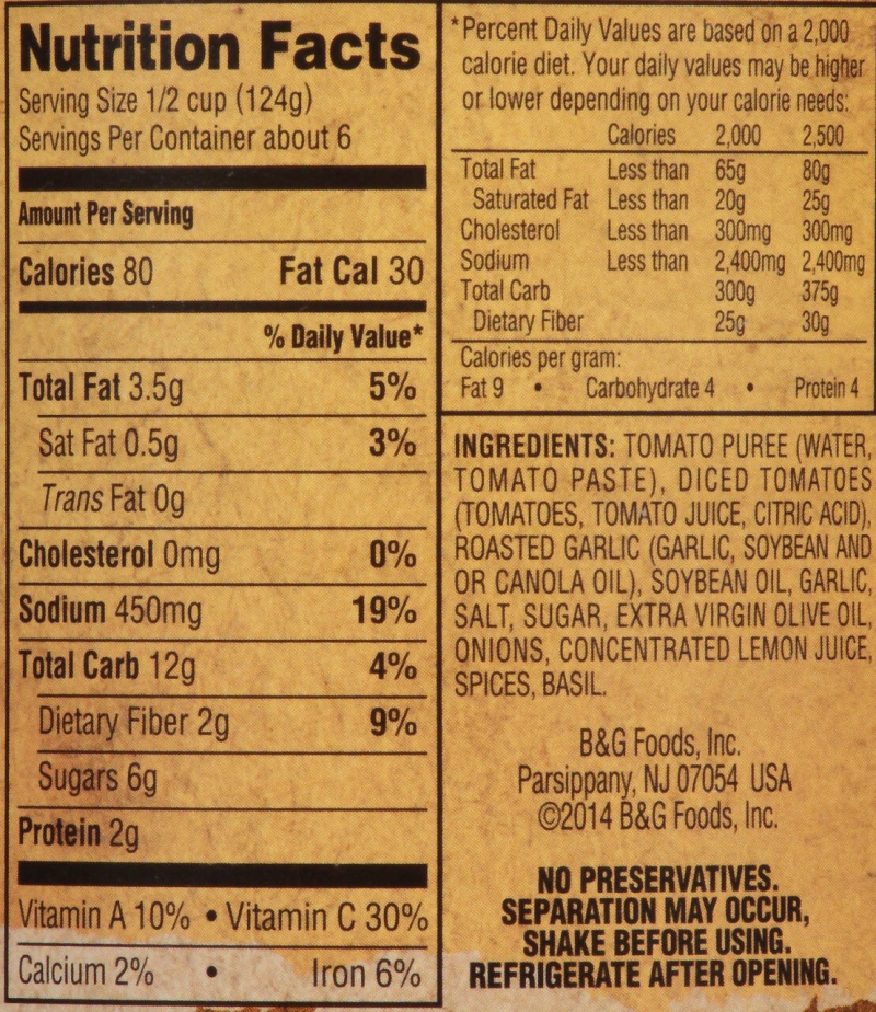 Emeril's Roasted Gaaahlic Pasta Sauce (6X25 Oz)