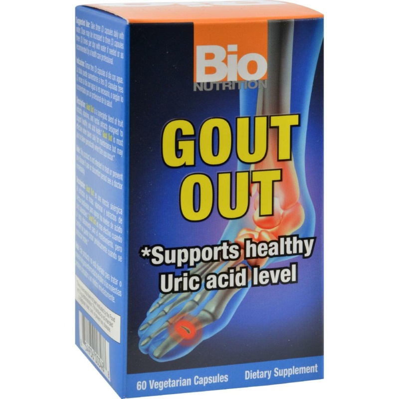 Bio Nutrition Gout Out (60 Veg Capsules)