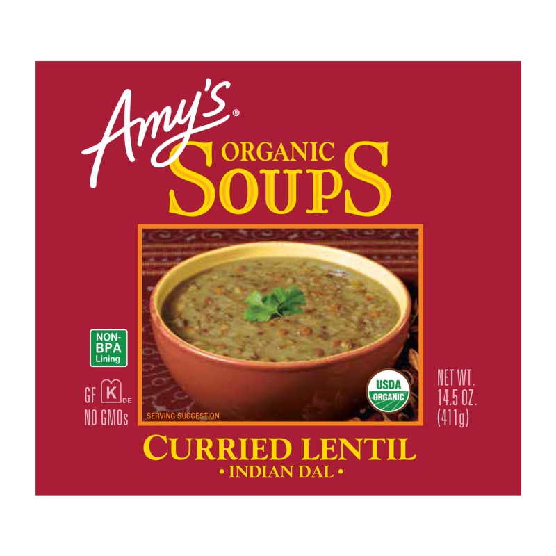 Amy's Kitchen Curried Lentil Soup (12X14.5 Oz)