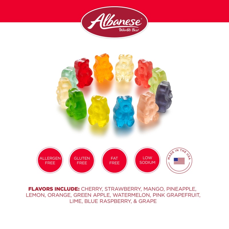 4D Gummy Bears 6/2.2lb