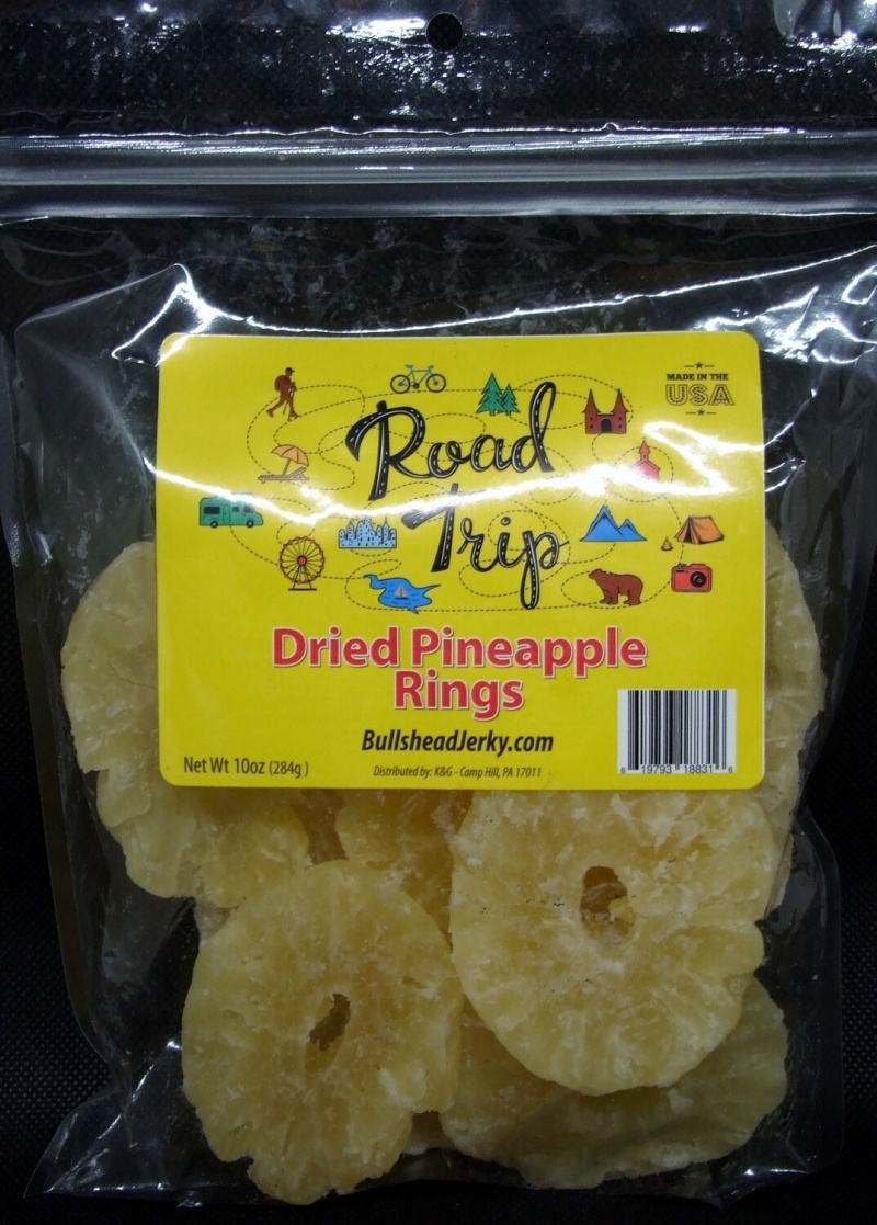 Dried Pineapple Rings 10 Oz